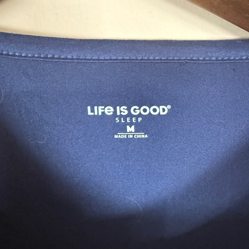 Life is Good Sleep Daisy Short Sleeve Tee Medium Soft - Picture 8 of 8